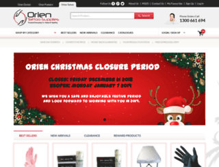 orientattoosupplies.com.au screenshot
