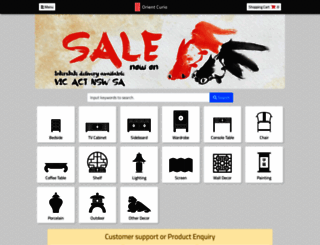 orientcurio.com.au screenshot