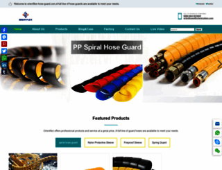 orientflex-hose-guard.com screenshot