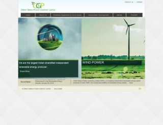 orientgreenpower.com screenshot