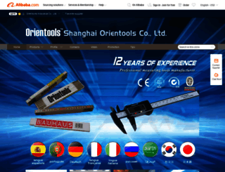 orientools.en.alibaba.com screenshot