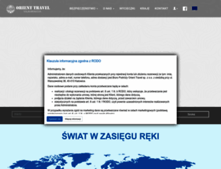 orientravel.pl screenshot