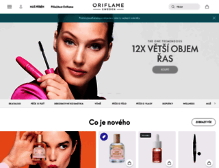 oriflame.cz screenshot