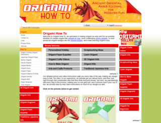 origamihowto.com screenshot