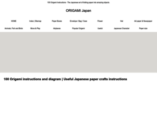 origamijapan.net screenshot