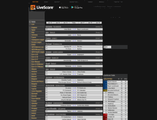 origin-www.livescores.com screenshot