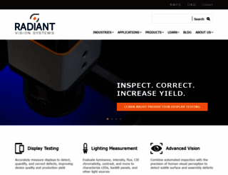 origin.radiantvisionsystems.com screenshot