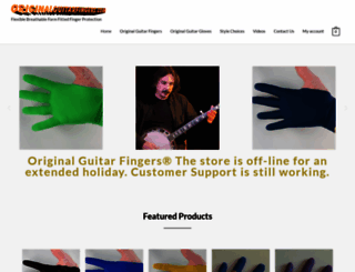originalguitarfingers.com screenshot