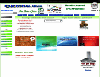 originalricambi.com screenshot