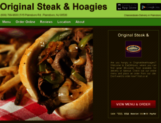originalsteakhoagies.eat24hour.com screenshot