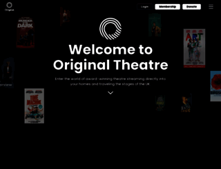 originaltheatre.com screenshot