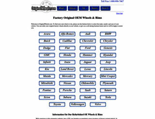 originalwheels.com screenshot