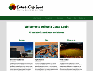 orihuelacostaspain.com screenshot