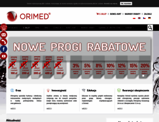 orimed.pl screenshot