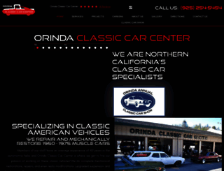 orindaclassiccarcenter.com screenshot