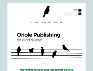 oriole-publishing.myshopify.com screenshot