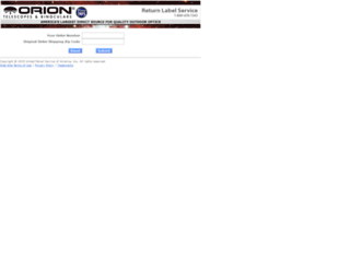 orion.upsrow.com screenshot