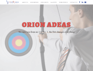 orionadeas.com screenshot
