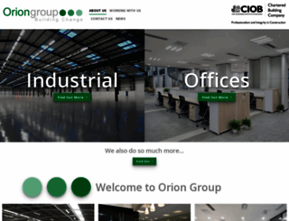 oriongroup.uk.com screenshot