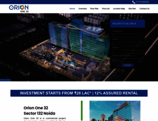 orionone32noida.net.in screenshot
