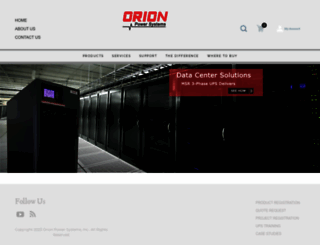 orionpowersystems.com screenshot