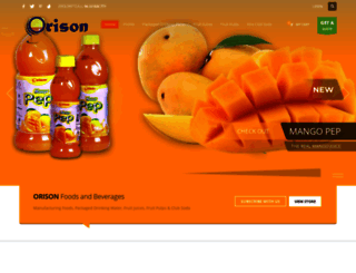 orisonaqua.com screenshot