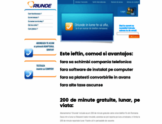 oriunde.com screenshot