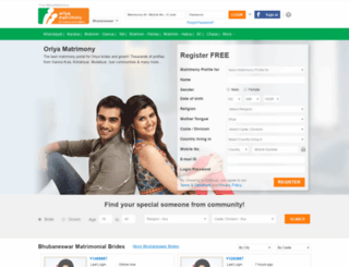 oriyamatrimony.in screenshot