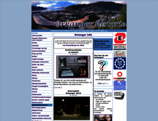 orkanger.info screenshot