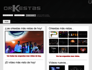 orkestas.com screenshot