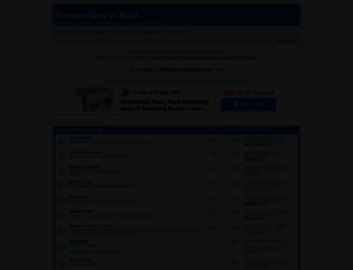 orknroll.forumactif.org screenshot