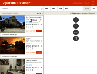 orlando.apartmentfinder.com screenshot