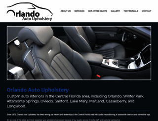 orlandoautoupholstery.com screenshot