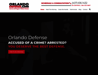 orlandodefense.com screenshot