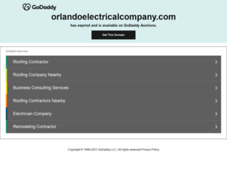 orlandoelectricalcompany.com screenshot