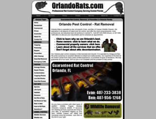 orlandorats.com screenshot