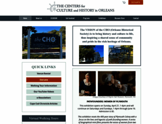 orleanshistoricalsociety.org screenshot