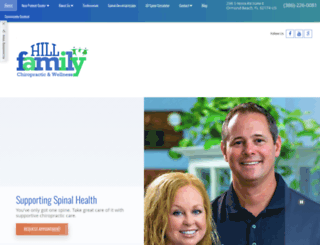 ormondhillfamilychiropractic.com screenshot