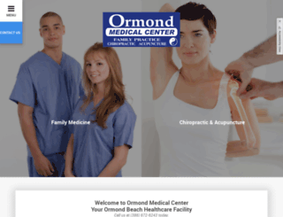 ormondmedicalcenter.com screenshot