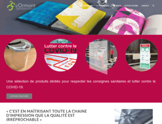 ormont-imprimeur.fr screenshot