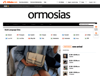 ormosias.en.alibaba.com screenshot