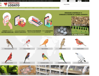 ornitologialodato.com screenshot