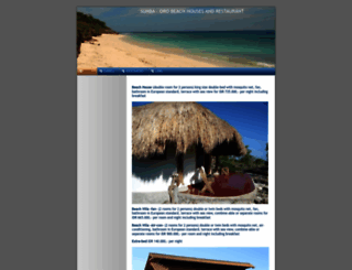 oro-beachbungalows.com screenshot