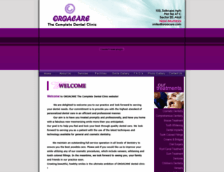 oroacare.com screenshot