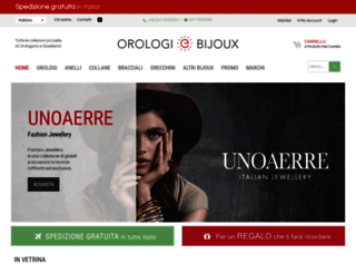 orologiebijoux.com screenshot