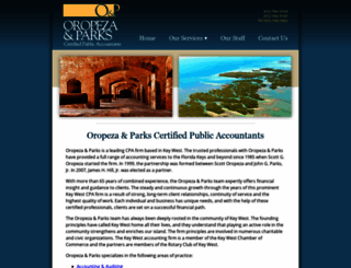 oropeza-parks.com screenshot