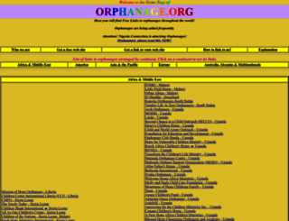 orphanage.org screenshot