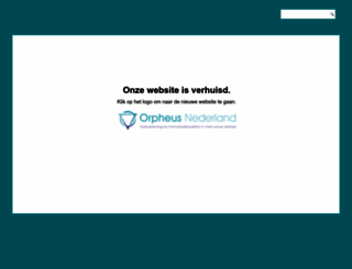 orpheushulpverlening.nl screenshot