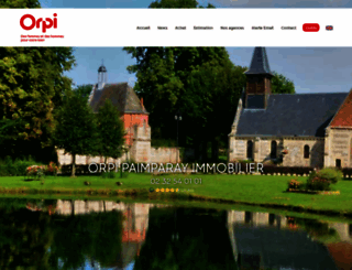orpi-lesandelys.com screenshot