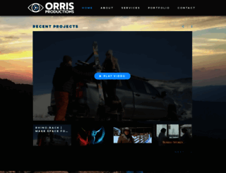 orrisproductions.com screenshot